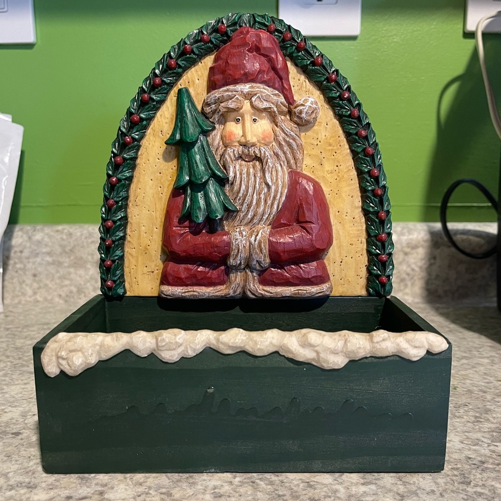 Vintage-esque Santa Letter/Bills Sorter